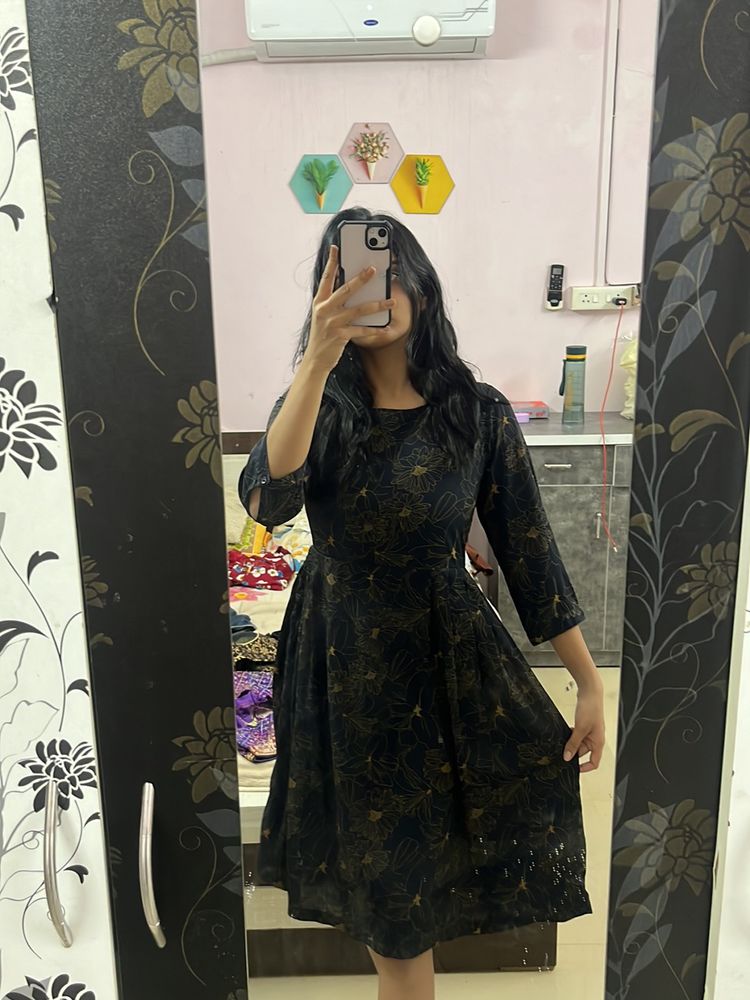 Tokyo Talkies Floral Flared Dress