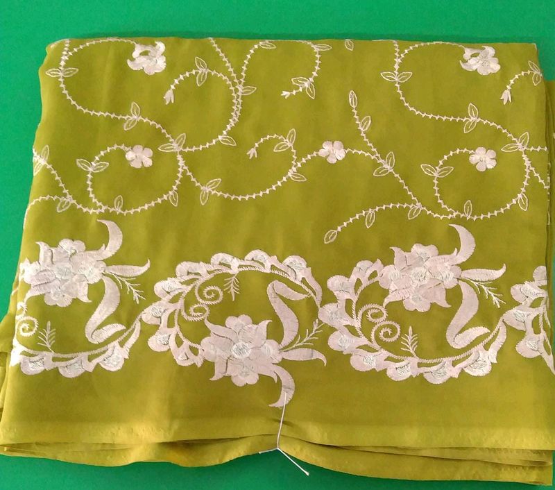 Embroidery Saree