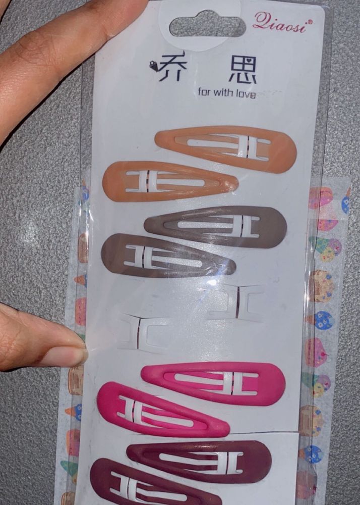 Colorful Hair Clips - New