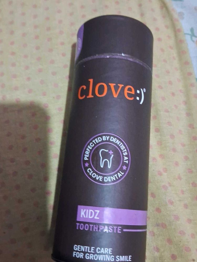 clove oral care toothpaste for kids
