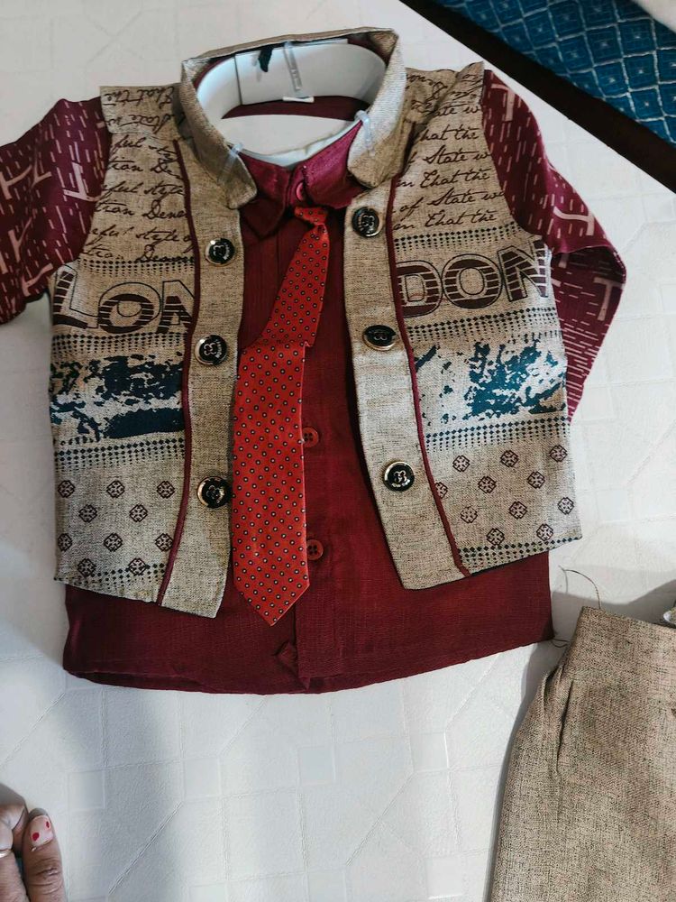 Boys Three Piece Suit