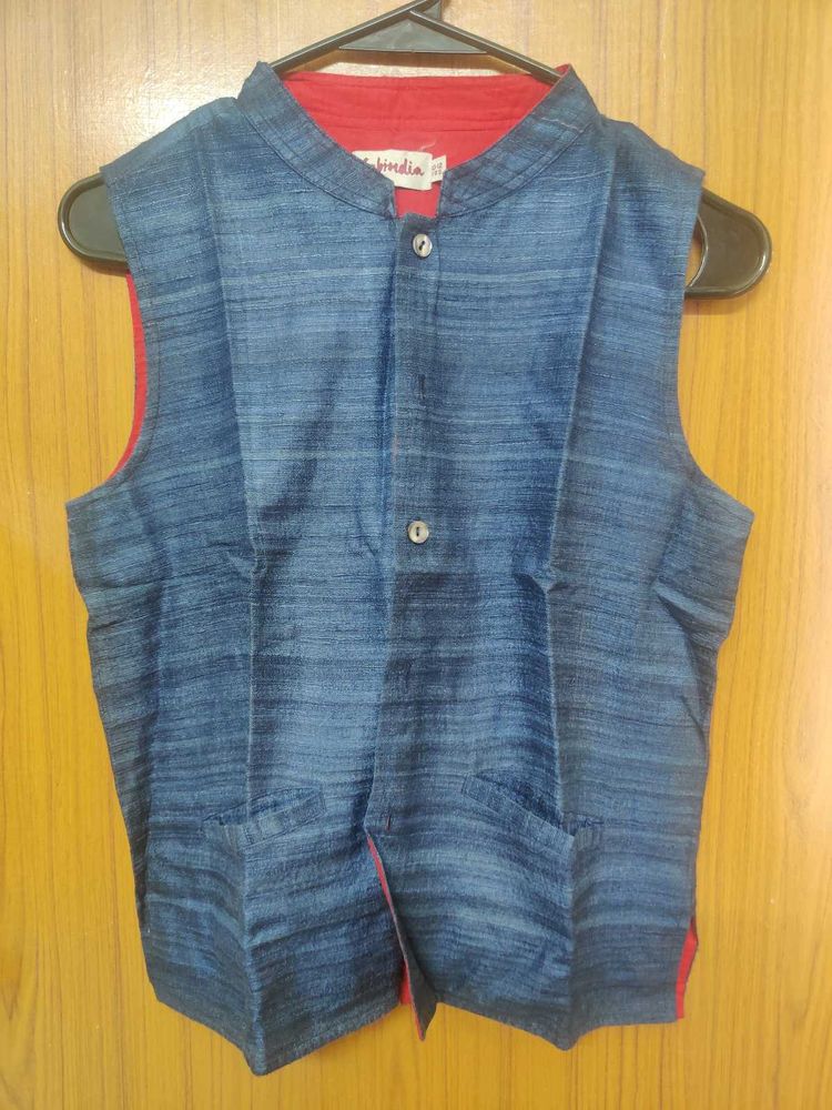 Stylish Blue Waistcoat