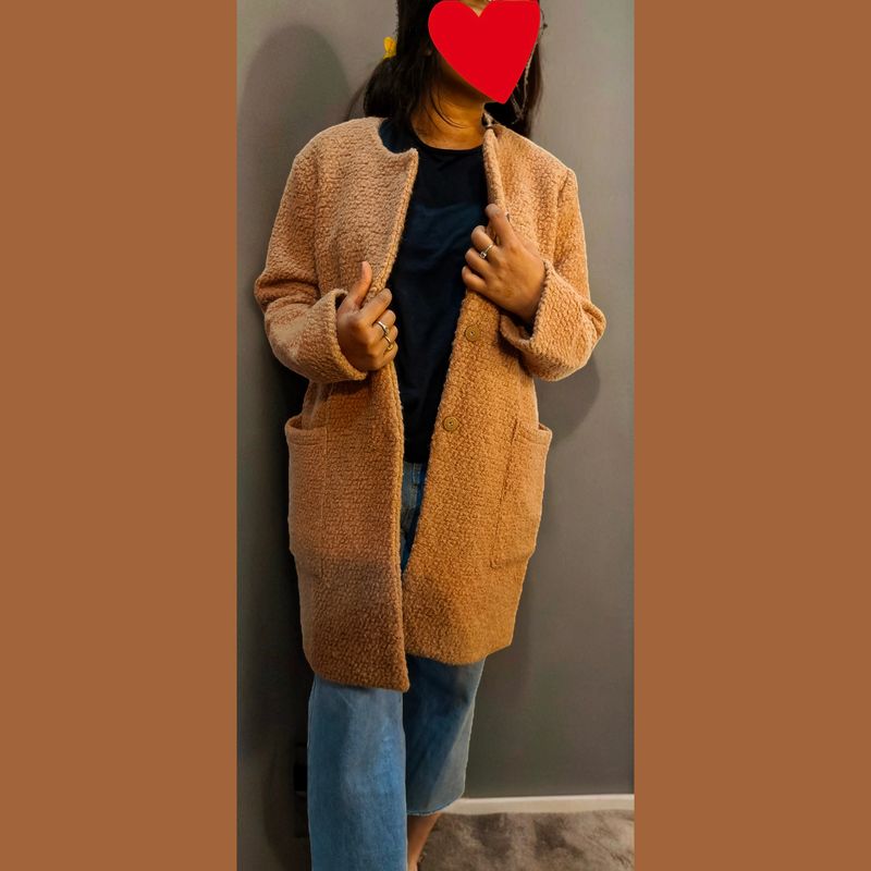 Korean Brand Over Coat For Girls