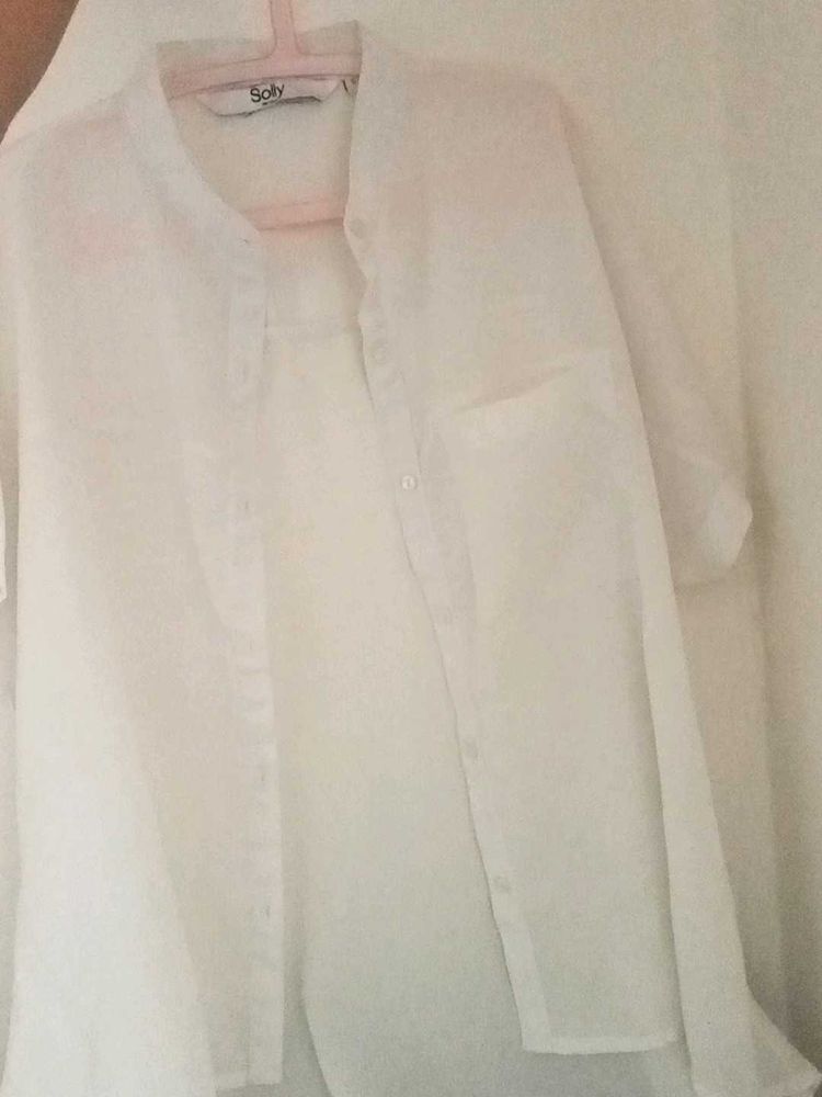 Allen Solly Mesh Shirt !