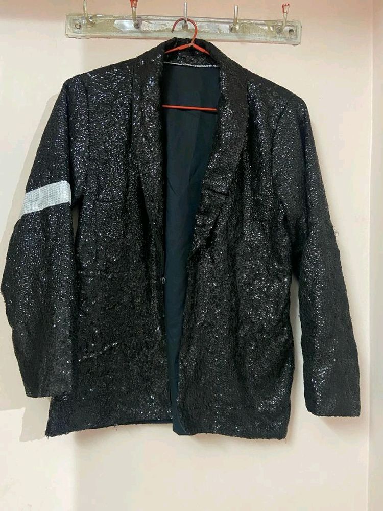 Open Coat For Party Wear