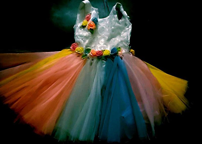 Rainbow Tutu Dress