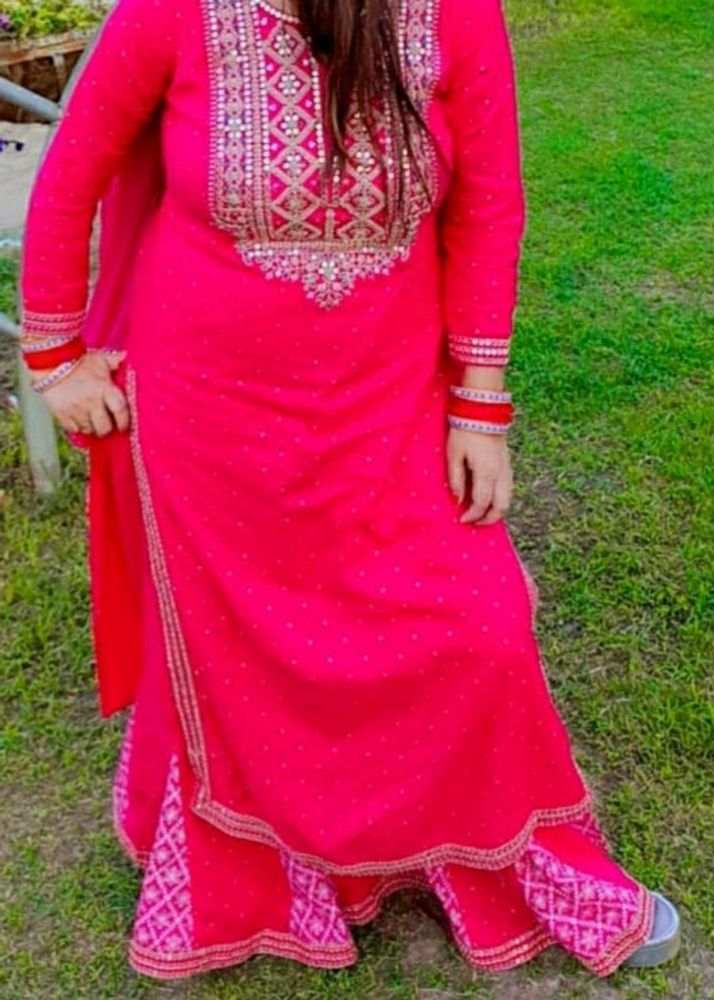 Hurry! Grab Now Fast Pink Sharara