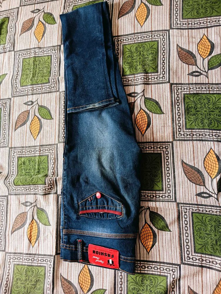 Classic Blue Denim Jeans