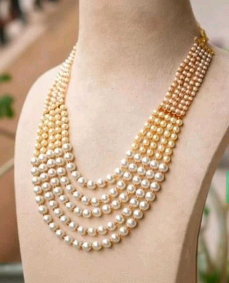 🤗 Elegan peral moti rajgharana nekles 💕