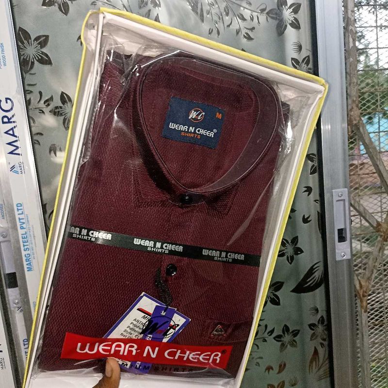 Stylish Maroon Shirt