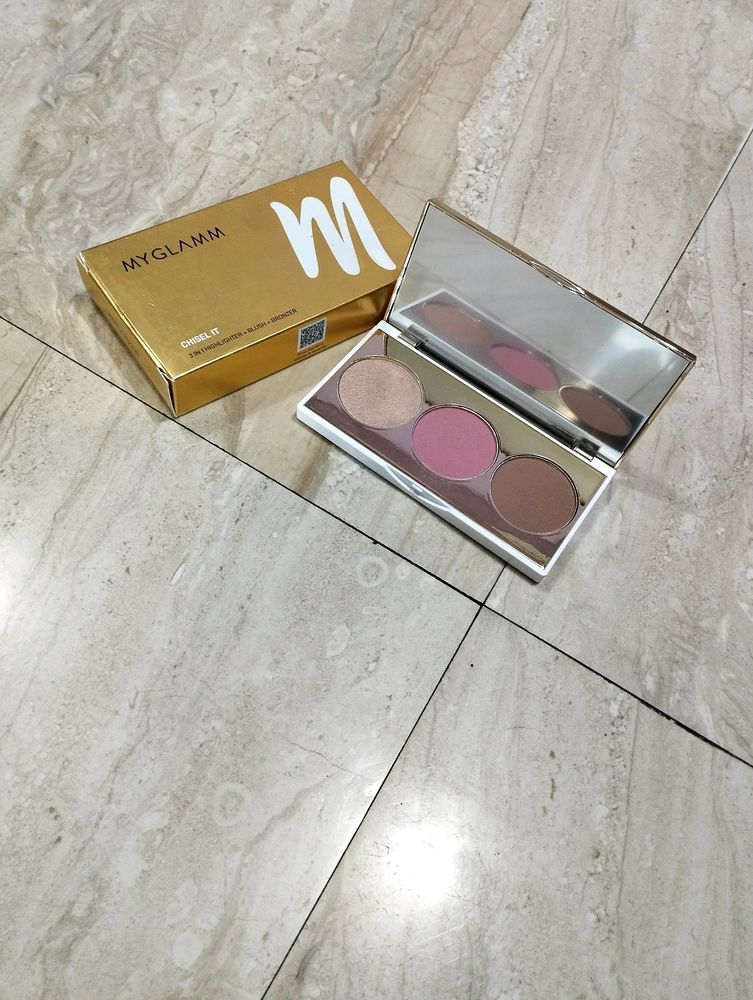 Myglam Highlighter Contor Blusher Kit
