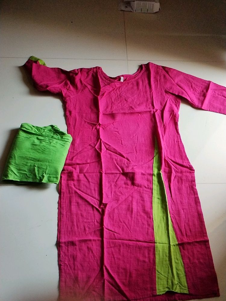 Kurta With Lagging Set