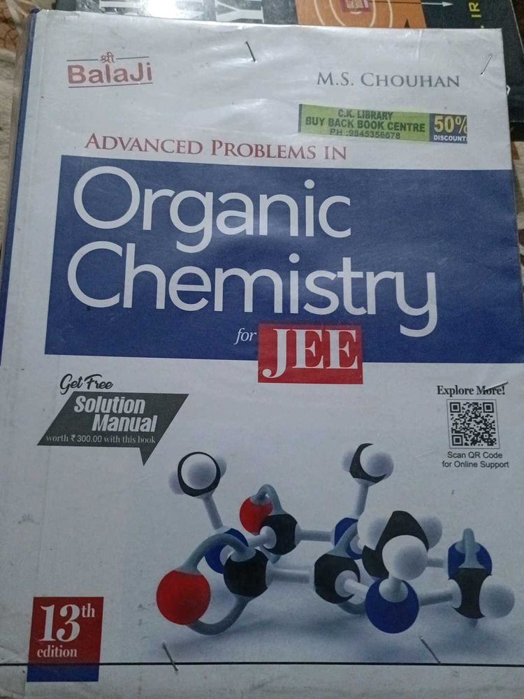 Organic Chemistry for JEE by M.S. Chouhan