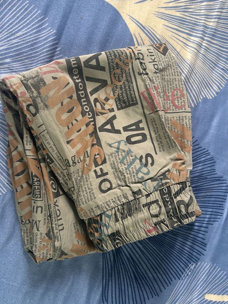 Printed Jeans