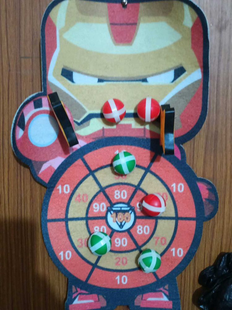 Iron Man Dart Board Game