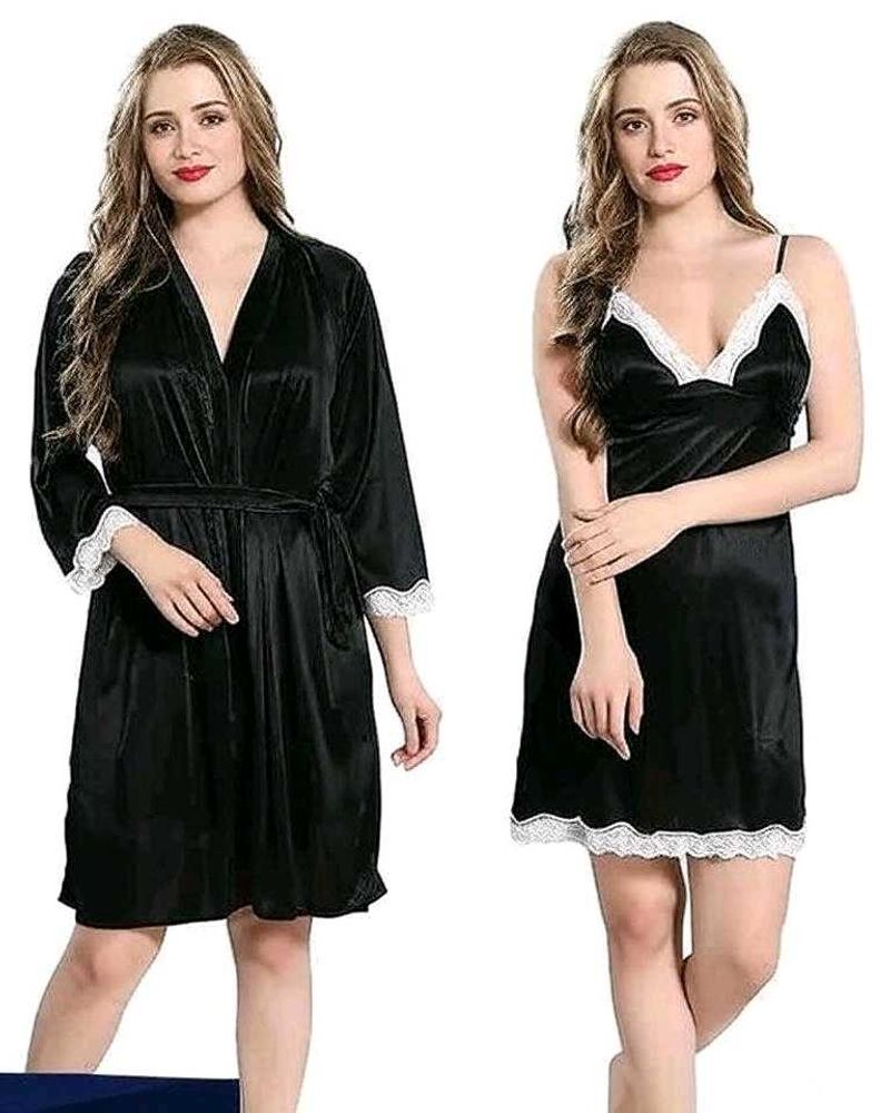 Satin Nighty Combo