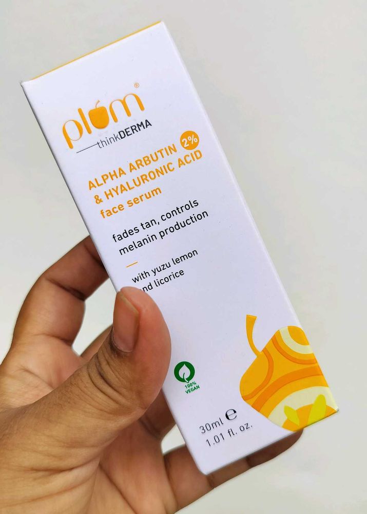 Plum Alpha Arbutin And Hyaluronic Acid Serum