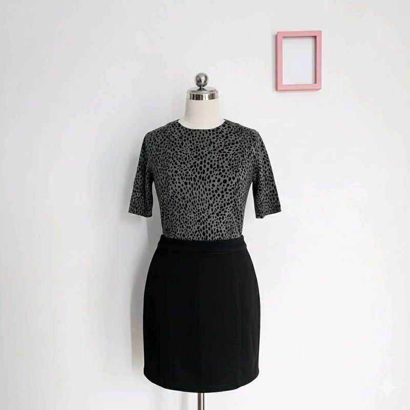 Stylish Animal Print Top