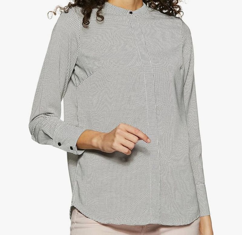 Annabelle White Printed Shirt