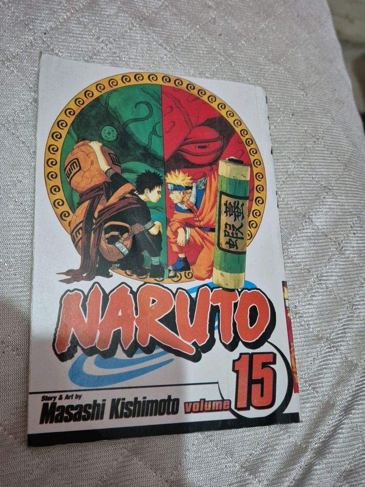 Anime Naruto Manga Vol 15