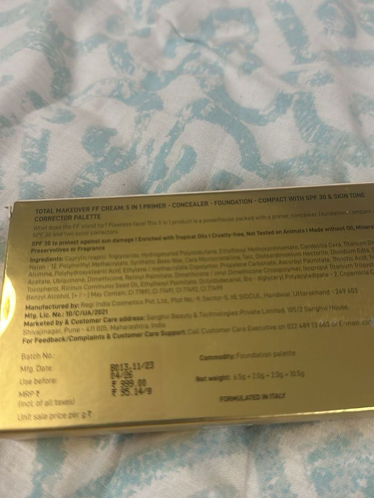 Total Makeover FfCream