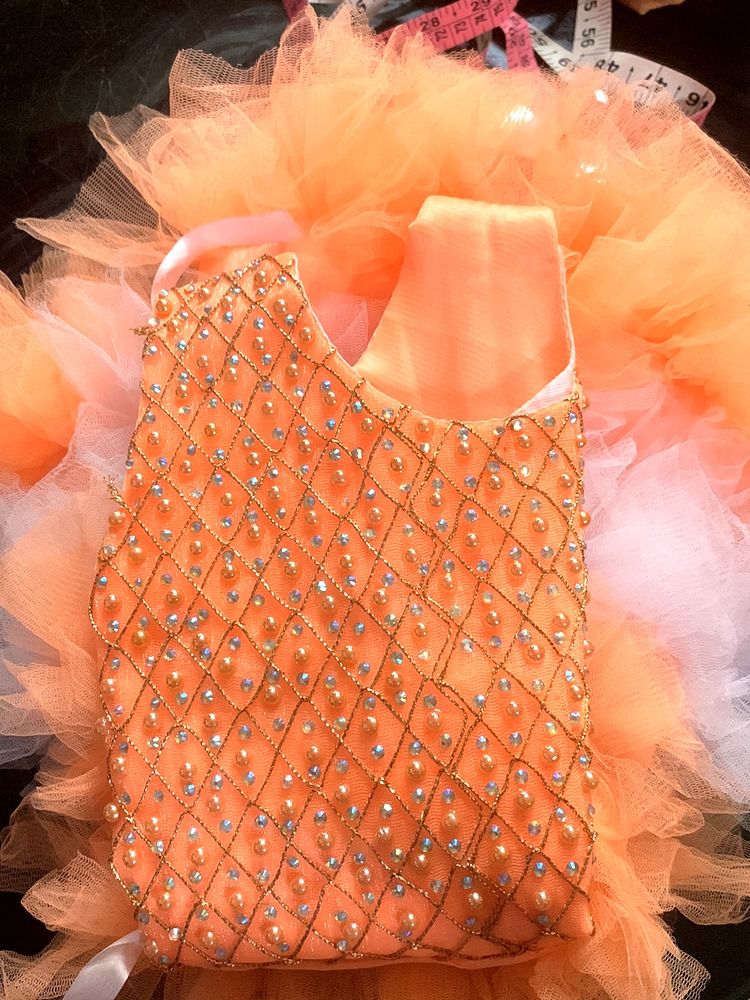 Orange Partywear