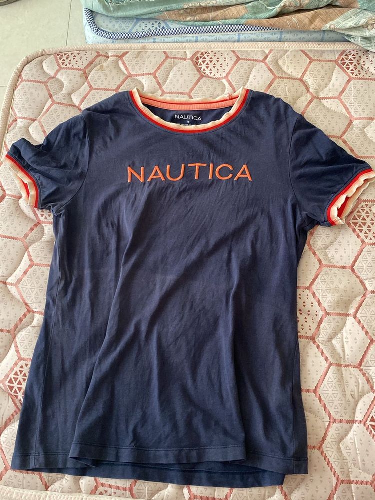 Nautica Women&#39;s Navy T-shirt