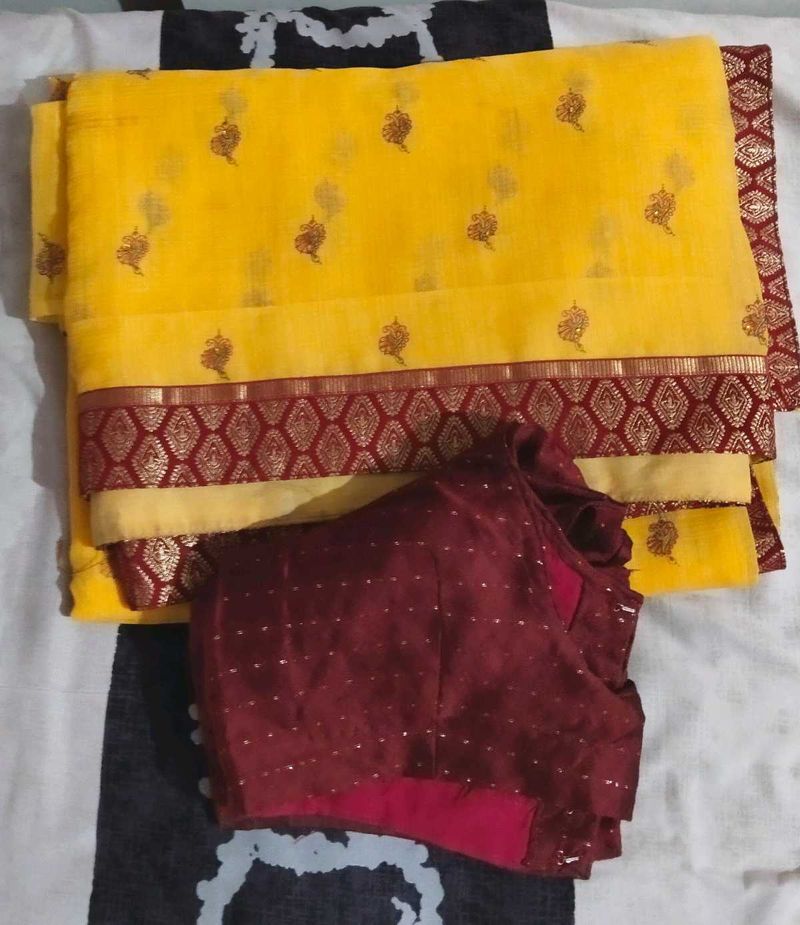 Yellow Saree....