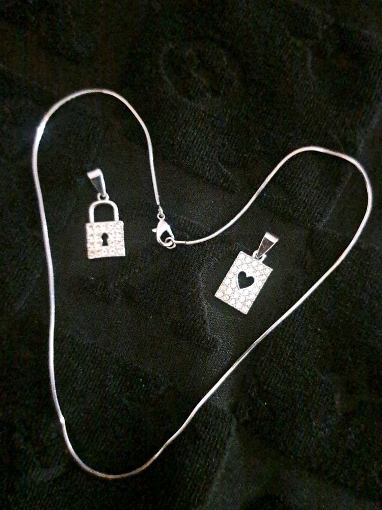 Cute Chain And Pendant Combo