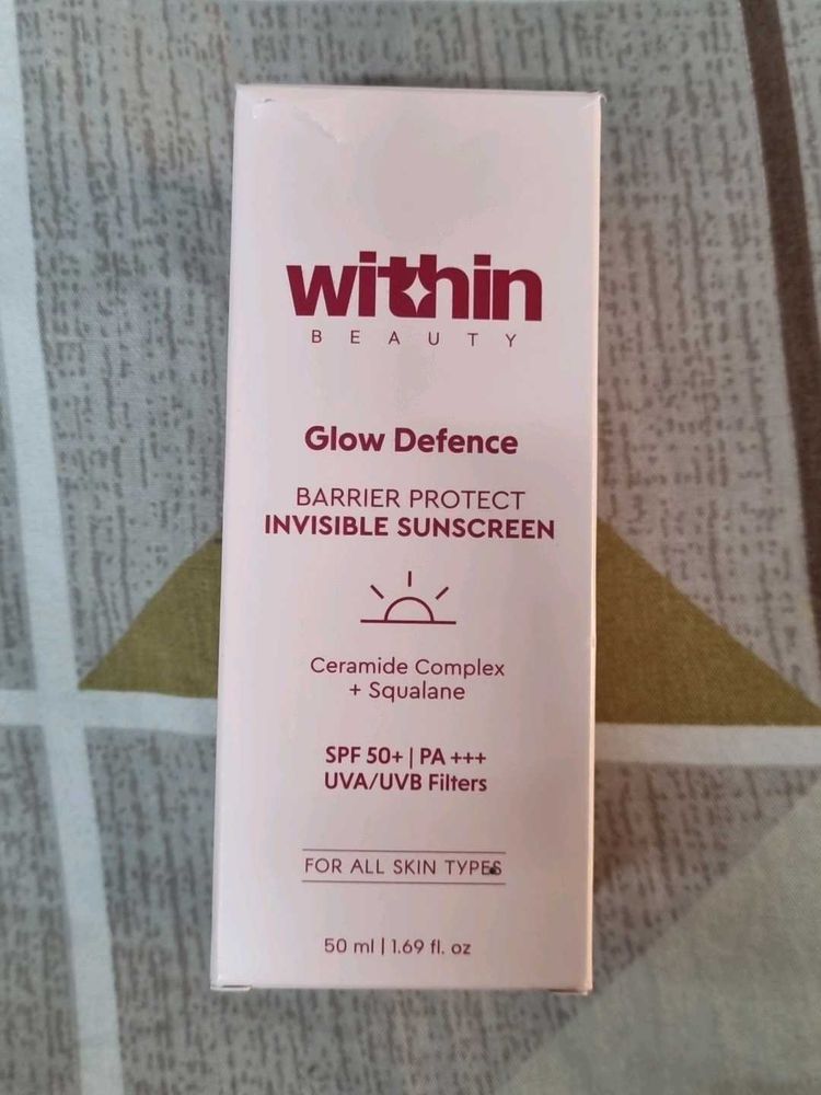 Within Beauty Glow Defence Sunscreen
