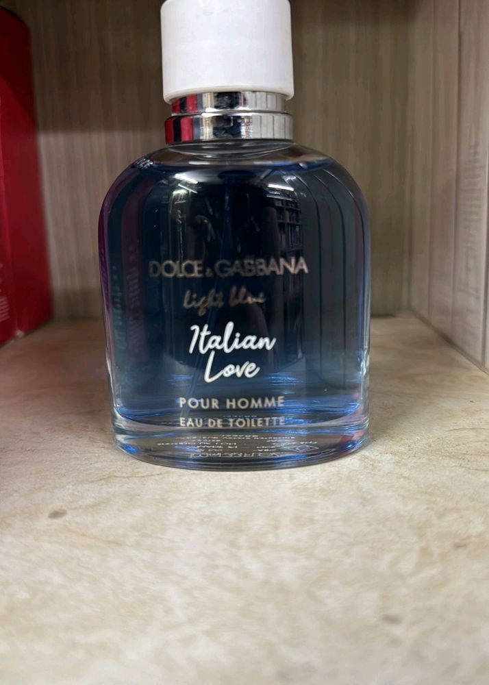 D&amp;G Light Blue Italian Love