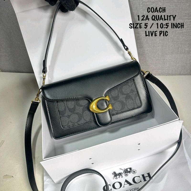COACH TABBY SIGNATURE SLING BAG WITH BOX