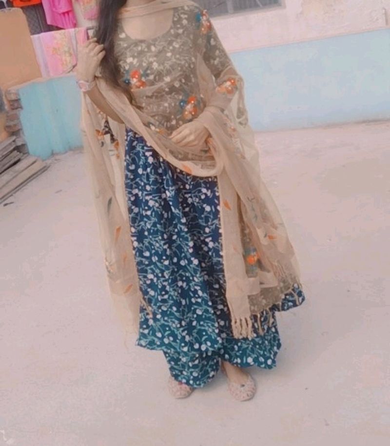 Anarkali Suit With Plazo💖🥳