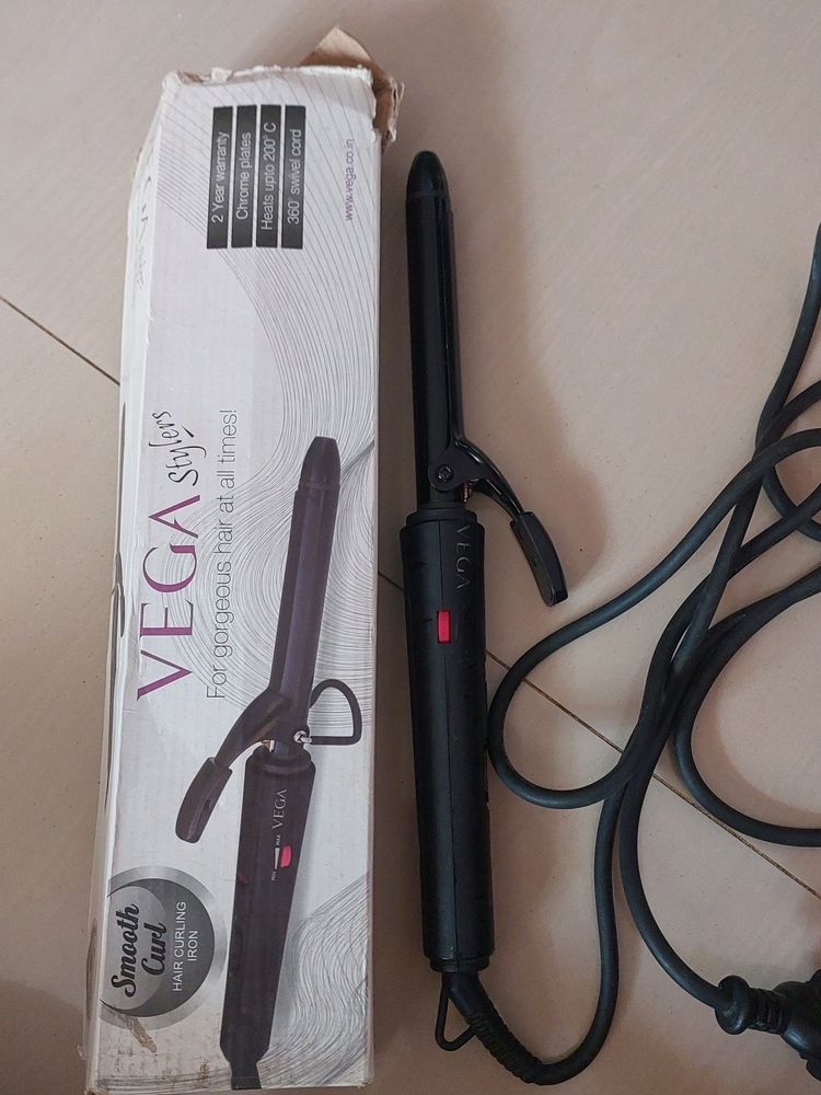 Vega Smooth Curl Hair Curling Iron