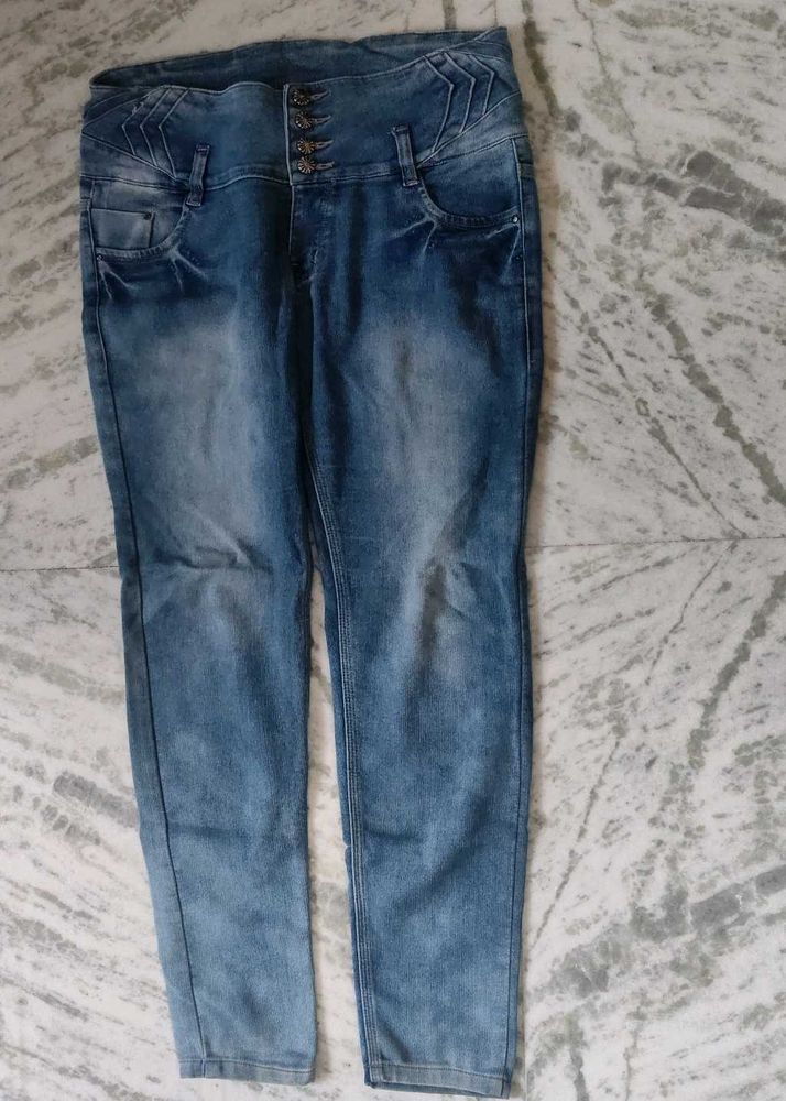Stylish Blue Denim Jeans