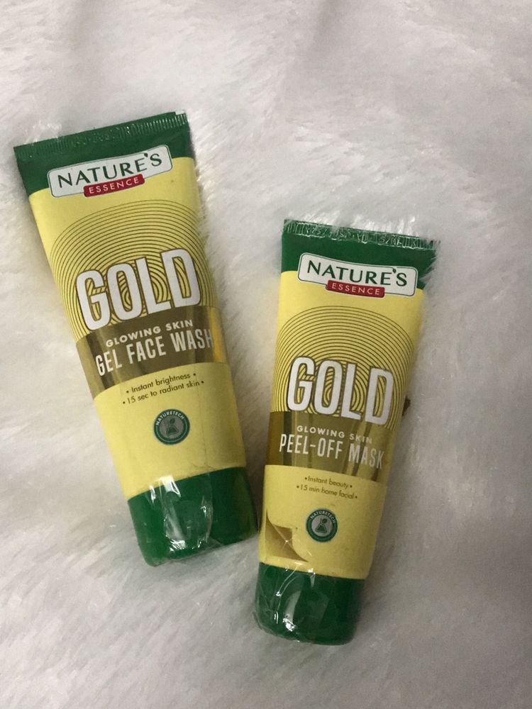 Nature’s Gold Facewash And Peel Of Mask