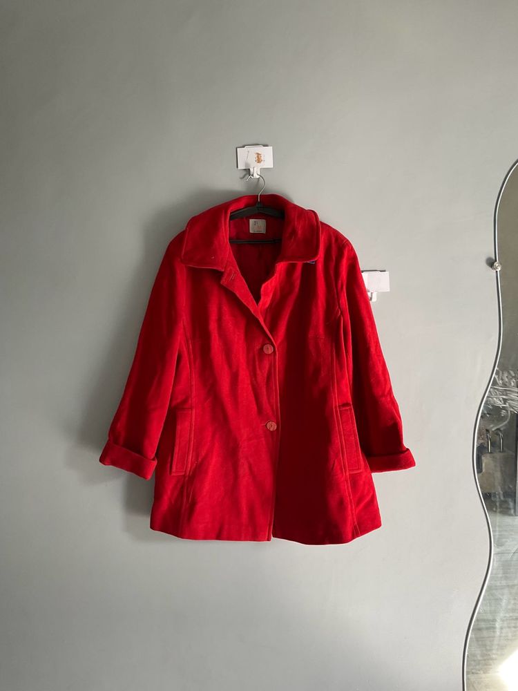 Red Classic Coat