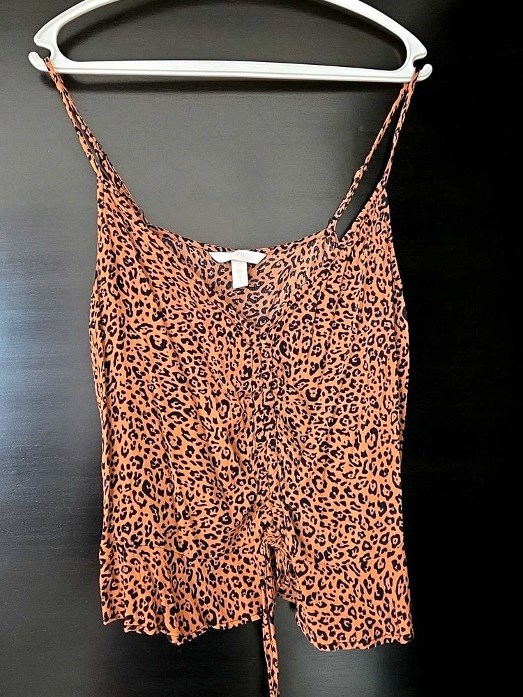 Leopard Print Cami Top