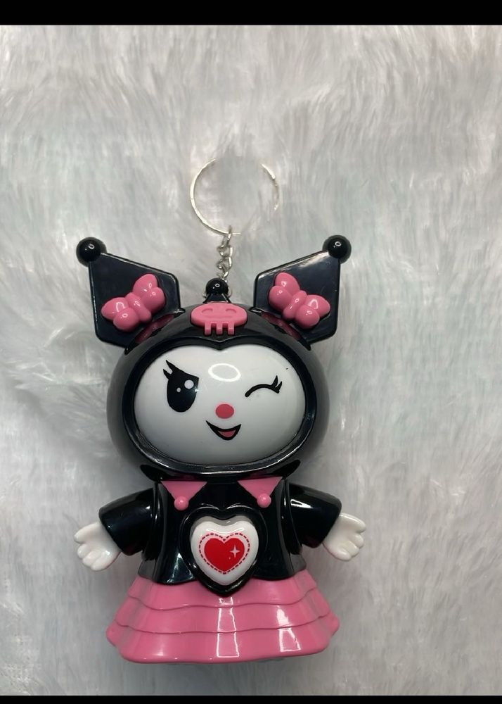 Kuromi Figurine face changing Keychain
