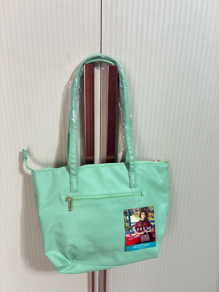 Caprese Pistachio Tote Bag