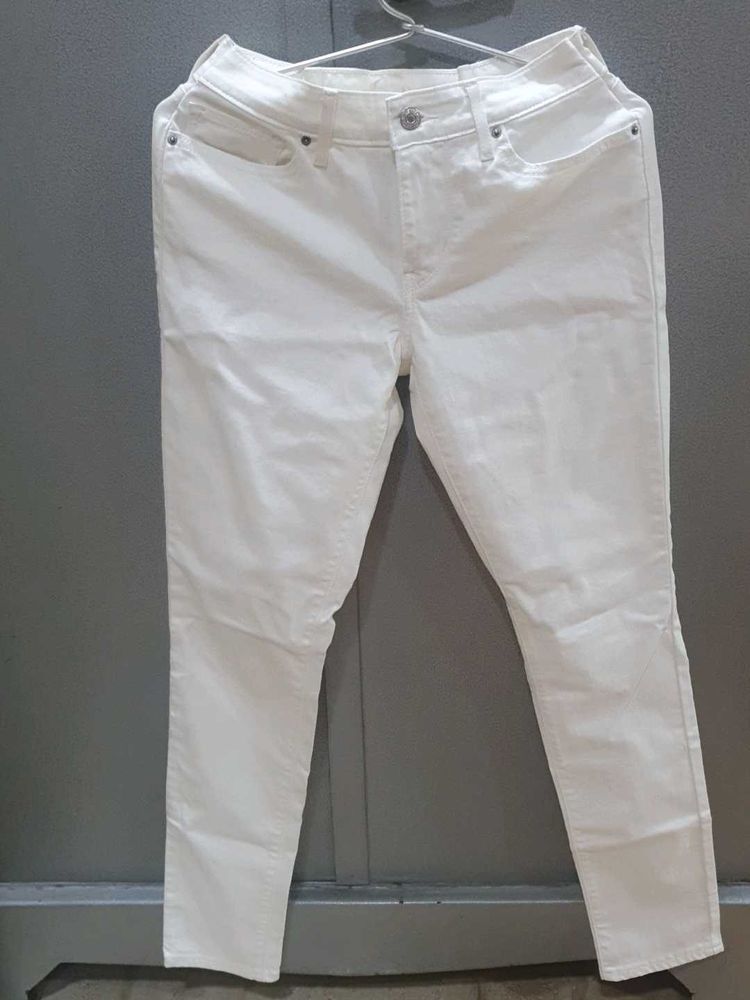 White Denim Jeans