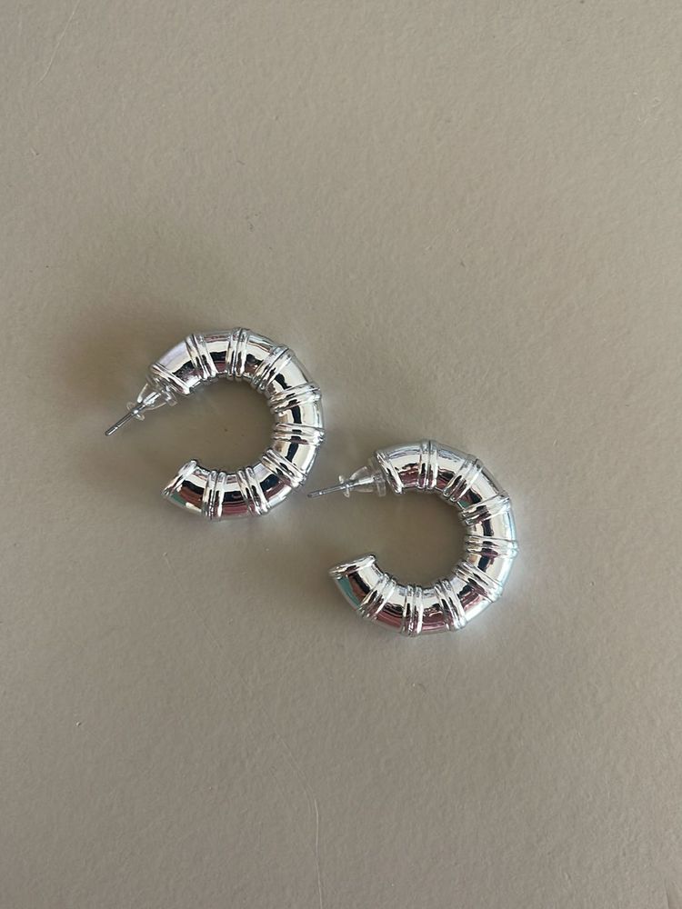 Unused Silver Earrings