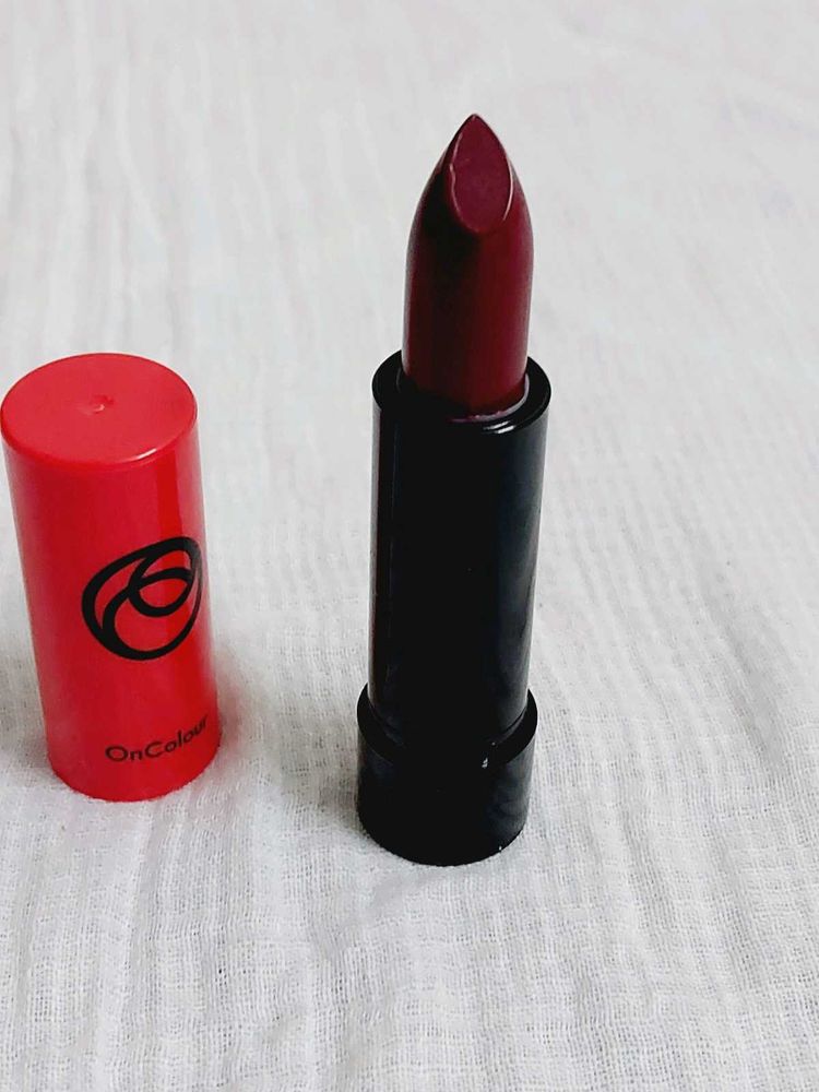 Oriflame On Colour Lipstick 💄 BrickRed