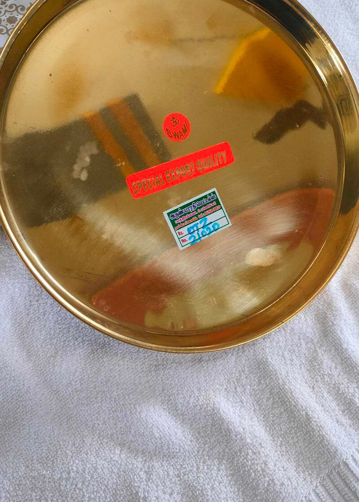Original Kumbakonam brass plate