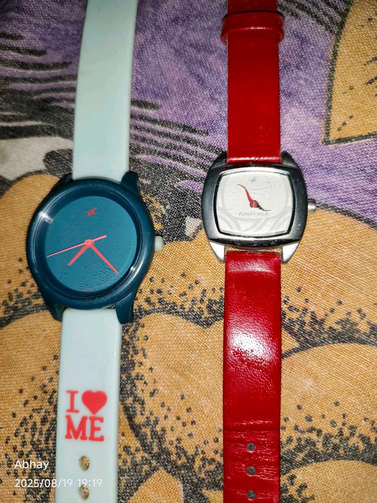 working fastrack women watch sale loot