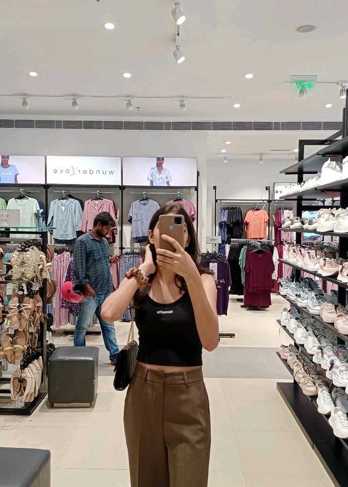 Black 'Favourite' Tank Top (Size-XS)