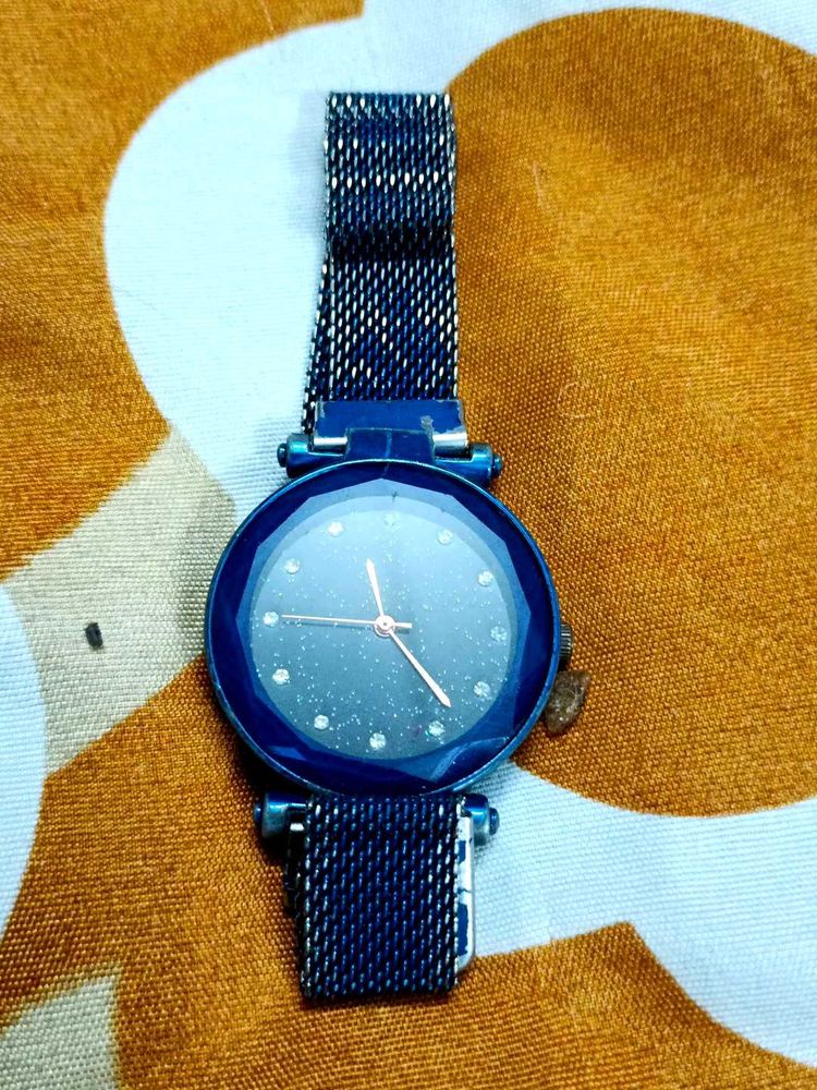 Stylish Blue Watch