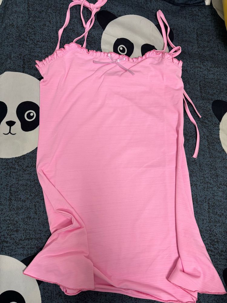 Cute Pink Sleep Dress