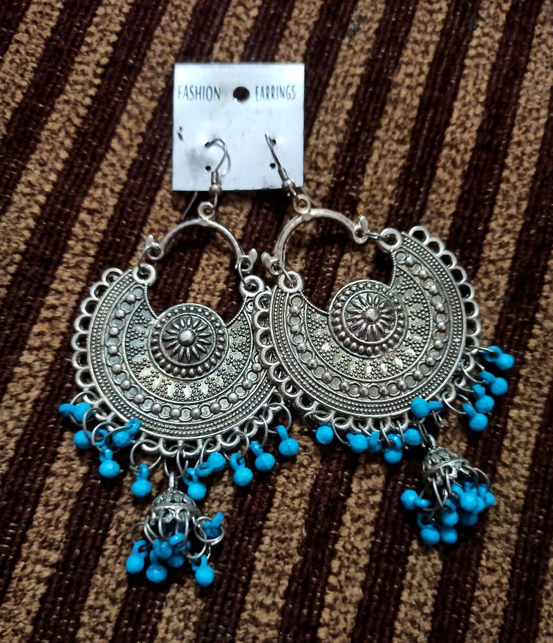 Oxidised Earrings