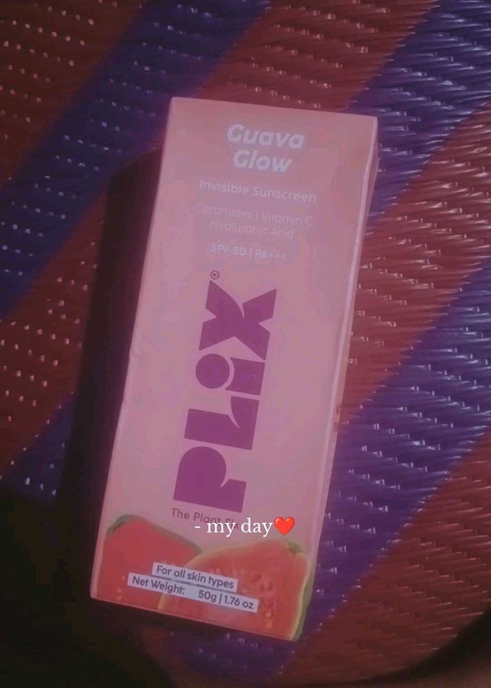 PLIX Guava Glow Sunscreen